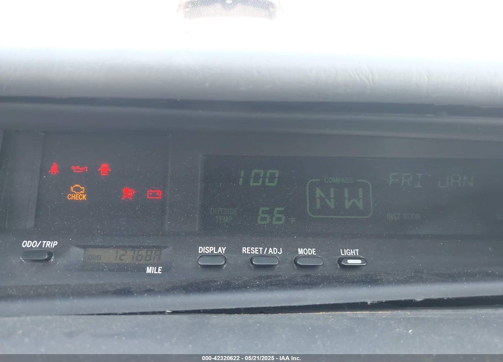 2002 TOYOTA AVALON XL/XLS VIN: 4T1BF28B92U255844