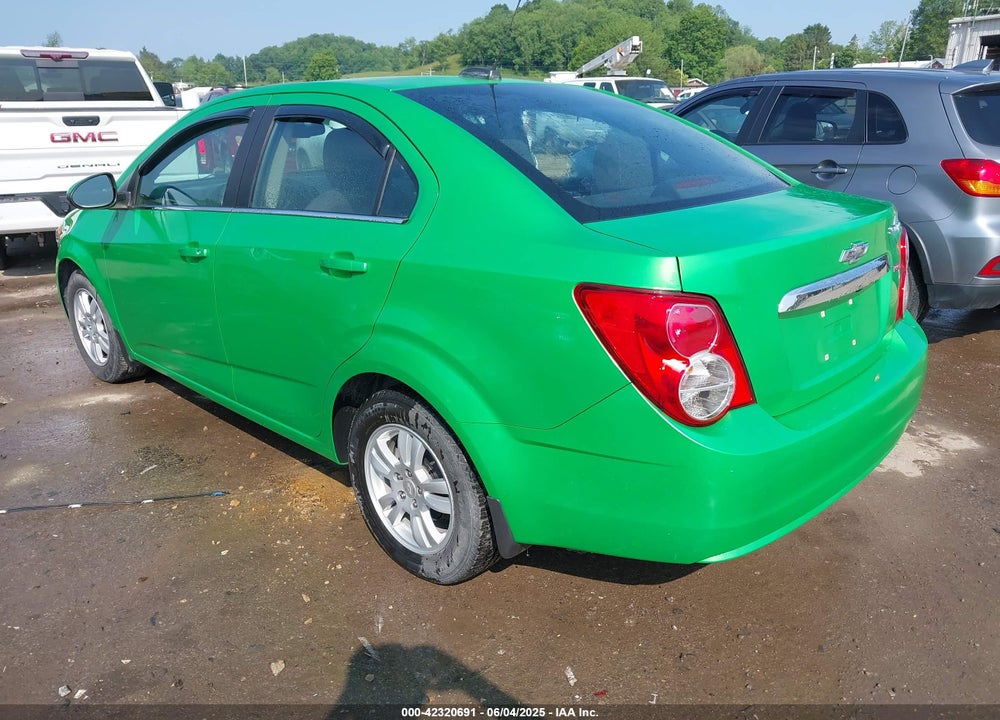 2015 CHEVROLET SONIC LT AUTO VIN: 1G1JC5SB0F4180162