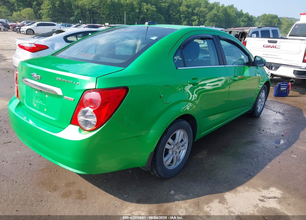 2015 CHEVROLET SONIC LT AUTO VIN: 1G1JC5SB0F4180162