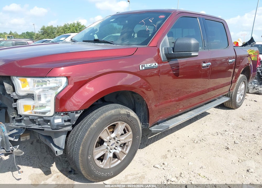 2017 FORD F-150 XLT VIN: 1FTEW1EF6HKC42167