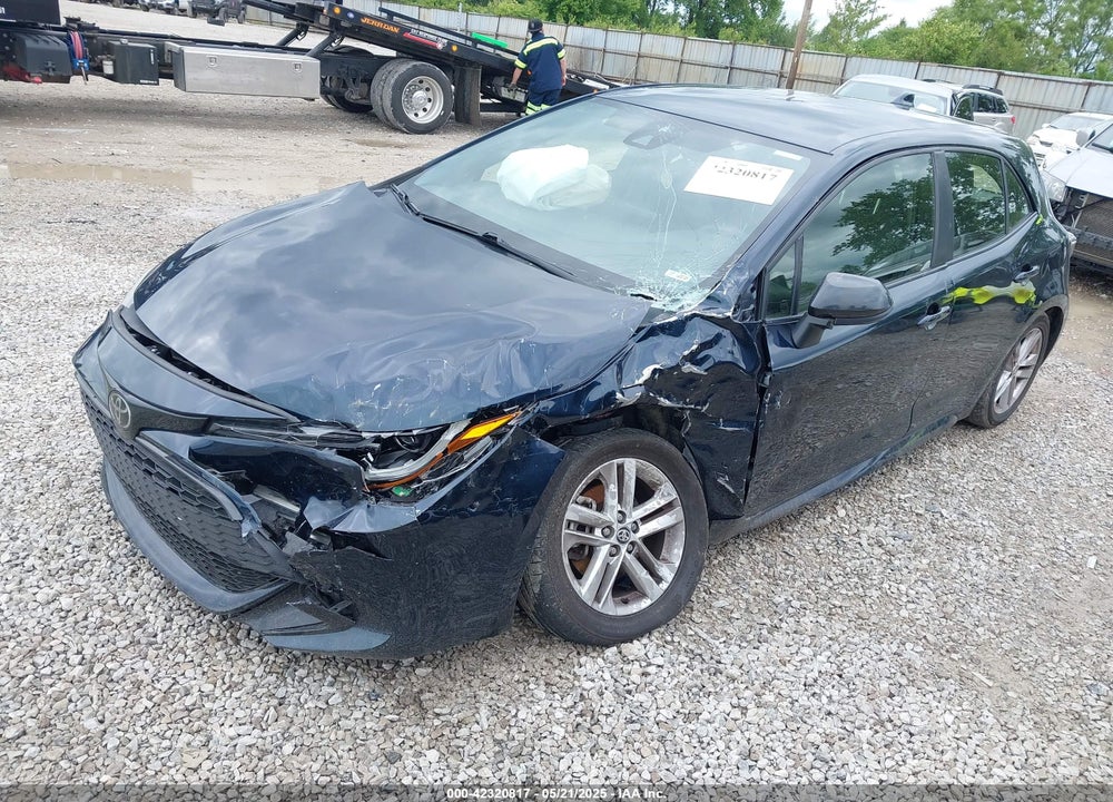 2021 TOYOTA COROLLA SE VIN: JTND4MBEXM3116666