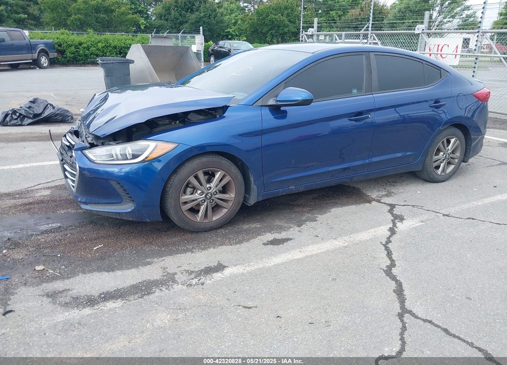 2018 HYUNDAI ELANTRA VIN: 5NPD84LF8JH270521