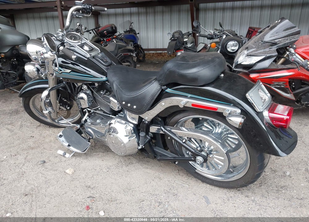 2008 HARLEY-DAVIDSON FLSTF VIN: 1HD1BX5198Y021028