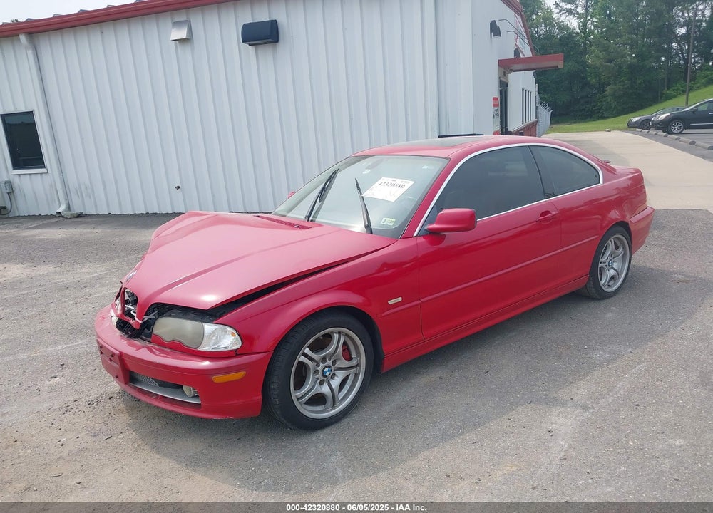 2002 BMW 330CI VIN: WBABN53412JU39577