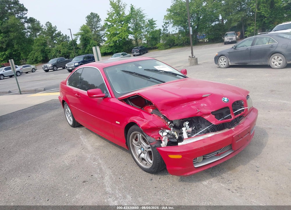 2002 BMW 330CI VIN: WBABN53412JU39577