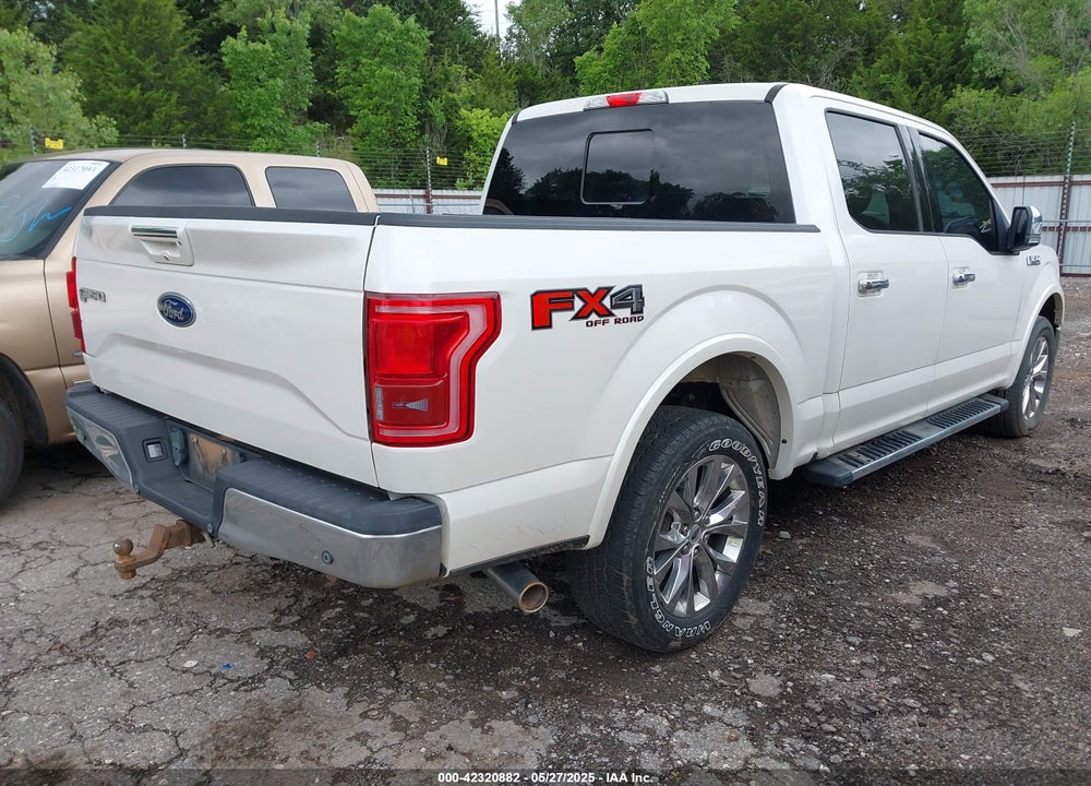 2017 FORD F-150 LARIAT VIN: 1FTEW1EF9HKC54085