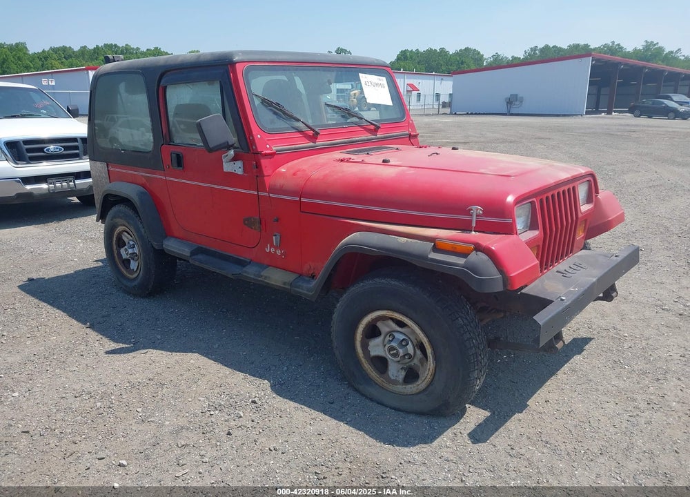 1995 JEEP WRANGLER / YJ S/RIO GRANDE VIN: 1J4FY19P9SP321158