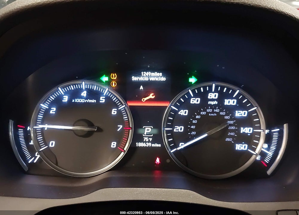 2014 ACURA MDX TECHNOLOGY PACKAGE VIN: 5FRYD3H49EB018598