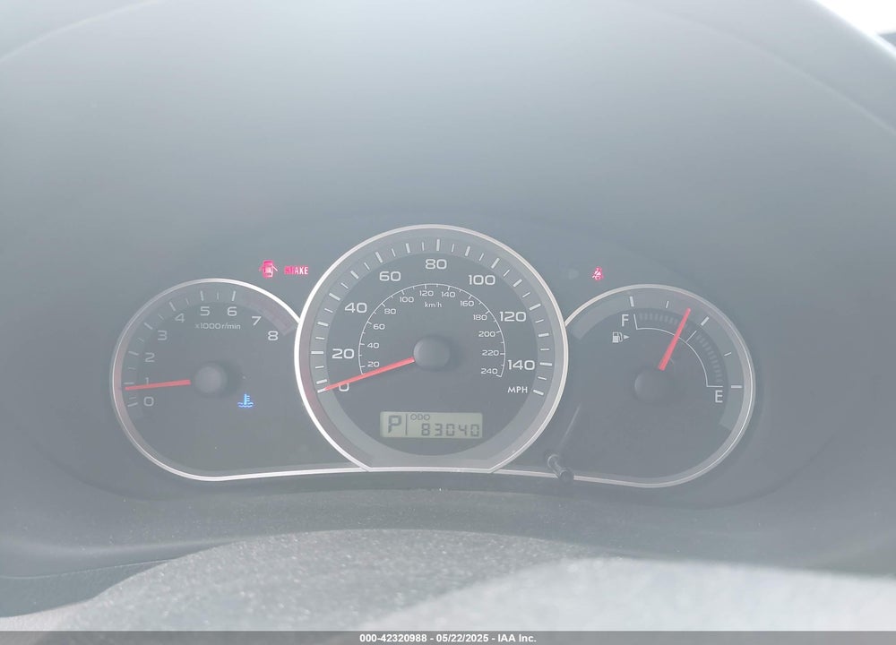 2011 SUBARU IMPREZA 2.5I VIN: JF1GE6A64BH520380