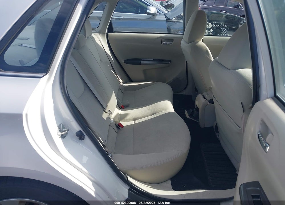 2011 SUBARU IMPREZA 2.5I VIN: JF1GE6A64BH520380