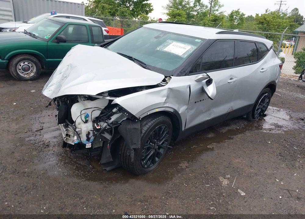 2022 CHEVROLET BLAZER AWD 2LT VIN: 3GNKBHR40NS172107