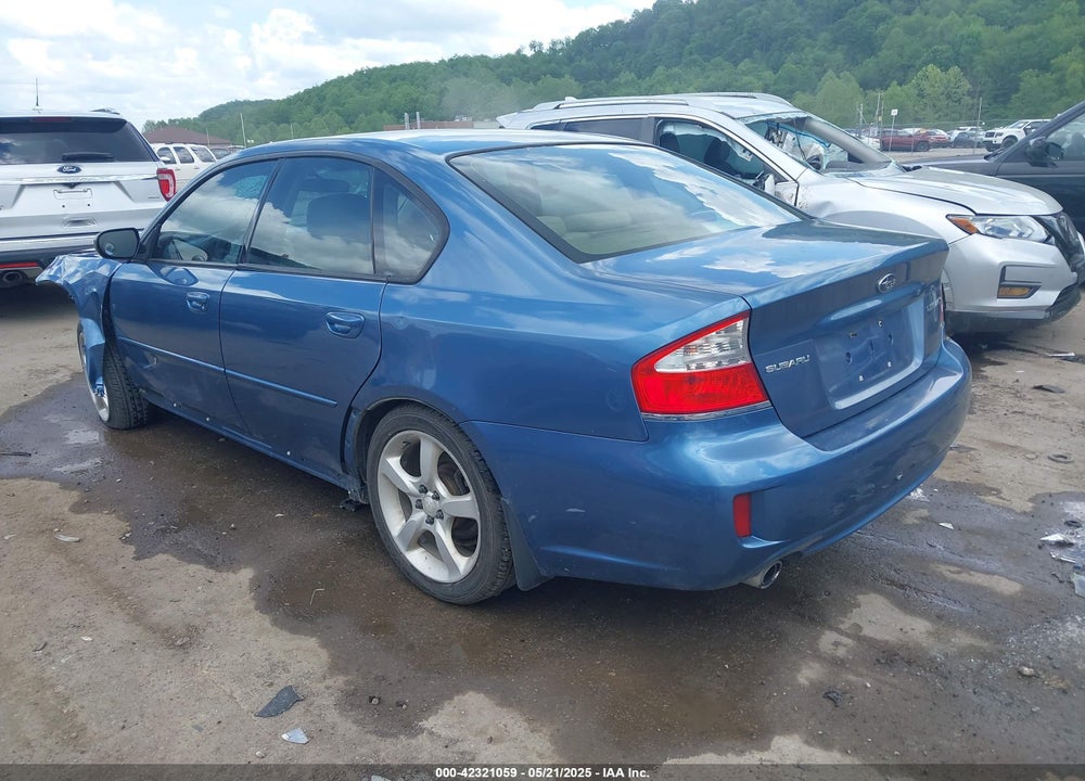 2009 SUBARU LEGACY 2.5I VIN: 4S3BL616997219789