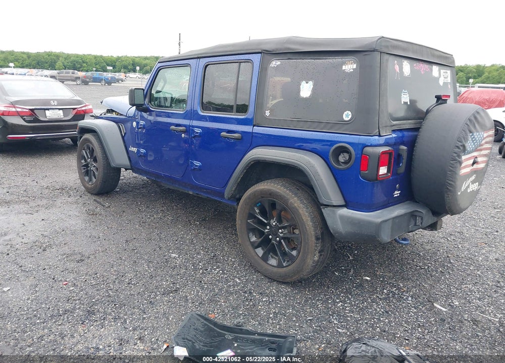 2019 JEEP WRANGLER UNLIMITED VIN: 1C4HJXDN3KW547195