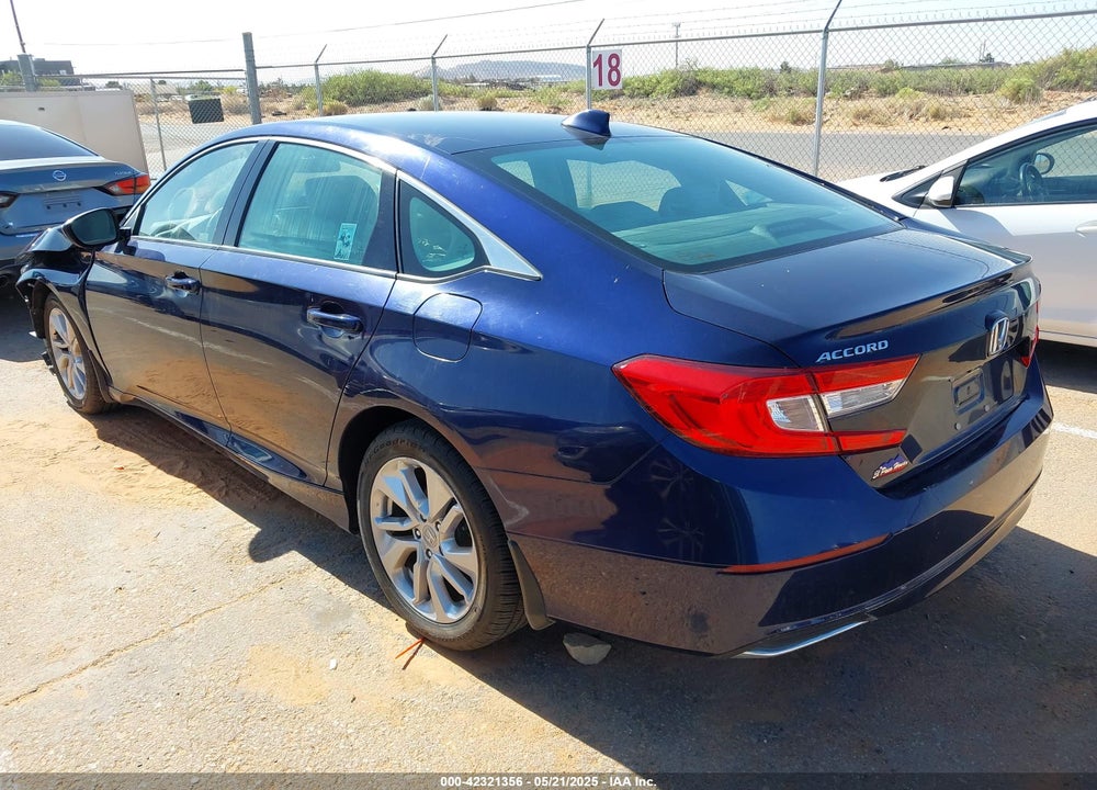 2018 HONDA ACCORD VIN: 1HGCV1F13JA194170