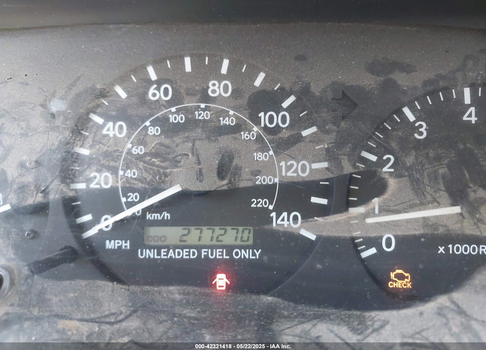 1998 TOYOTA CAMRY CE/LE/XLE VIN: JT2BG22K8W0113985