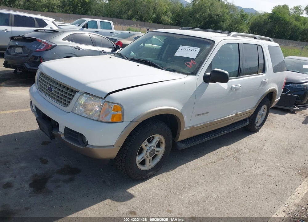 2002 FORD EXPLORER EDDIE BAUER VIN: 1FMZU74E32ZB77338