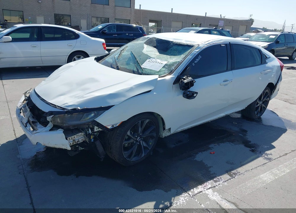 2019 HONDA CIVIC VIN: 19XFC2F85KE212204