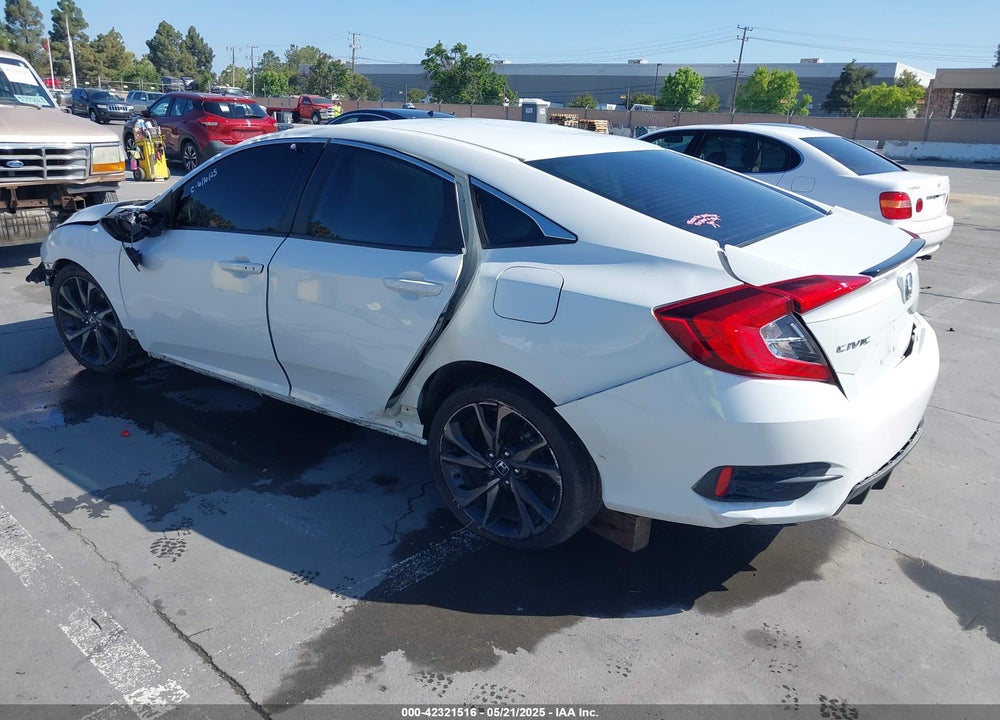 2019 HONDA CIVIC VIN: 19XFC2F85KE212204