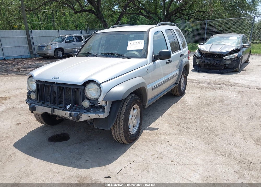 2006 SPORT JEEP LIBERTY VIN: 1J4GL48K46W119799