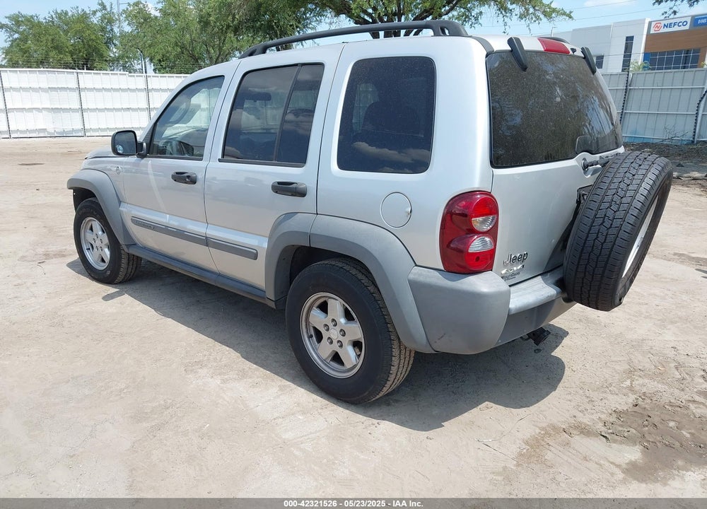 2006 SPORT JEEP LIBERTY VIN: 1J4GL48K46W119799