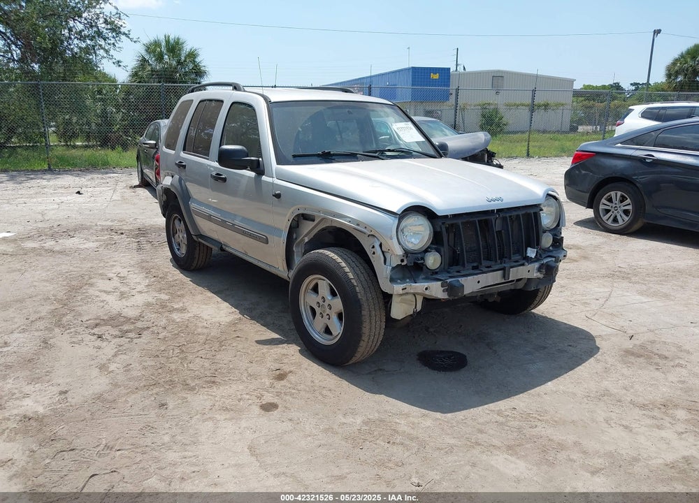 2006 SPORT JEEP LIBERTY VIN: 1J4GL48K46W119799