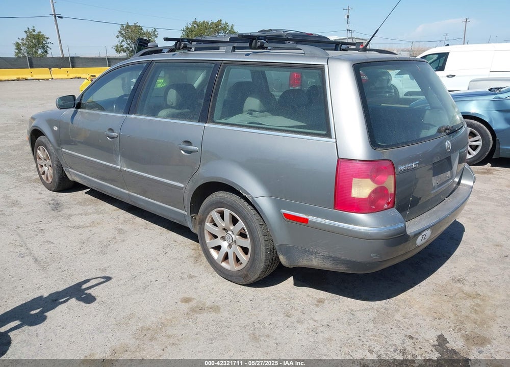 2003 VOLKSWAGEN PASSAT GLS VIN: WVWVD63B73E368886