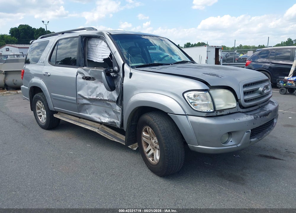 2002 TOYOTA SEQUOIA SR5 V8 VIN: 5TDZT34A52S115213