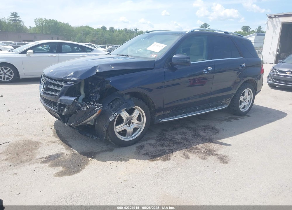 2014 MERCEDES-BENZ ML 350 BLUETEC 4MATIC VIN: 4JGDA2EB9EA436458