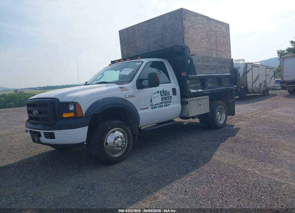 2007 FORD F-550 CHASSIS XL/XLT VIN: 1FDAF57P57EA49061