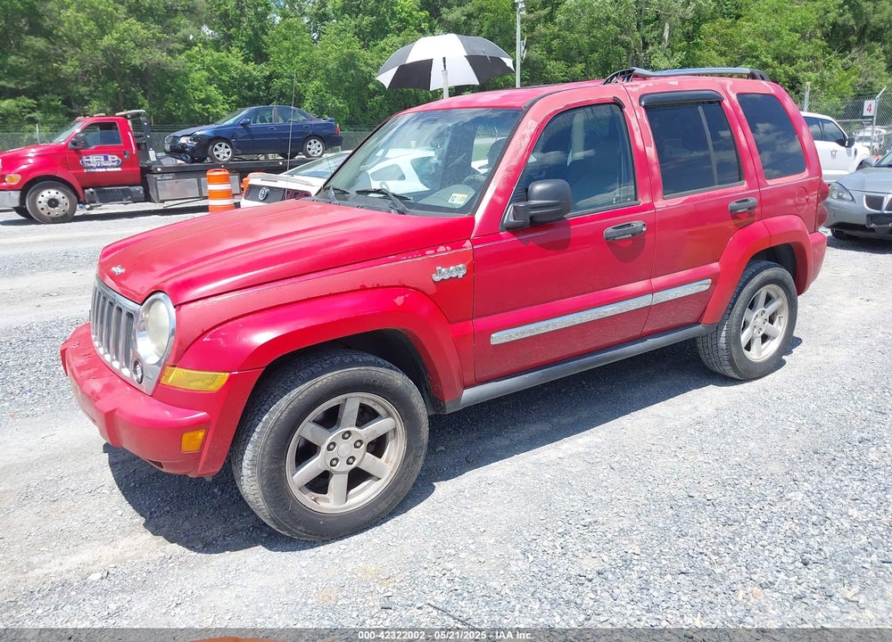 2005 JEEP LIBERTY LIMITED EDITION VIN: 1J4GK58K85W523163