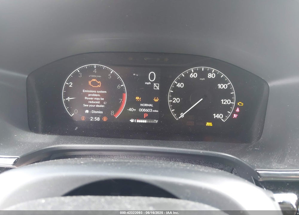 2025 HONDA CR-V VIN: 7FARS4H7XSE010313