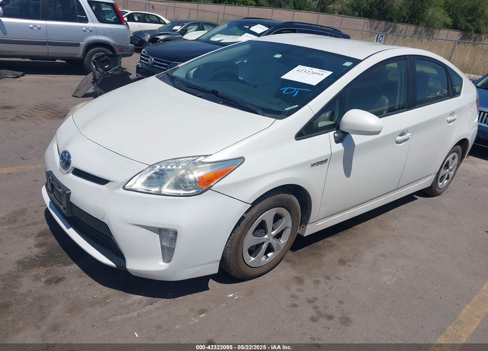 2013 TOYOTA PRIUS FIVE/FOUR/THREE/THREE SE/TWO VIN: JTDKN3DU4D1725870
