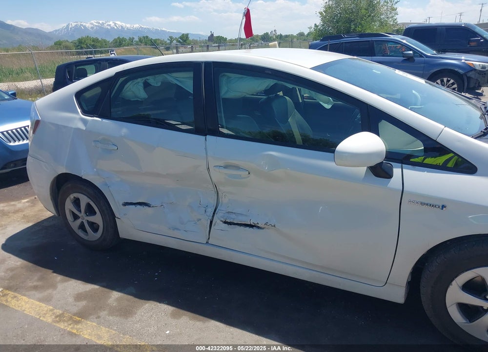 2013 TOYOTA PRIUS FIVE/FOUR/THREE/THREE SE/TWO VIN: JTDKN3DU4D1725870