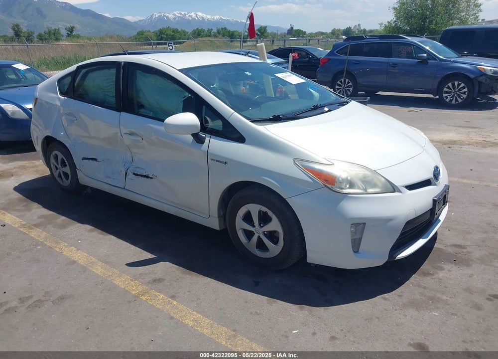 2013 TOYOTA PRIUS FIVE/FOUR/THREE/THREE SE/TWO VIN: JTDKN3DU4D1725870