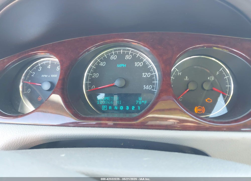 2007 BUICK LUCERNE VIN: 1G4HD57297U127498