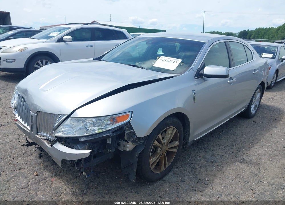 2012 LINCOLN MKS VIN: 1LNHL9DR9CG800276