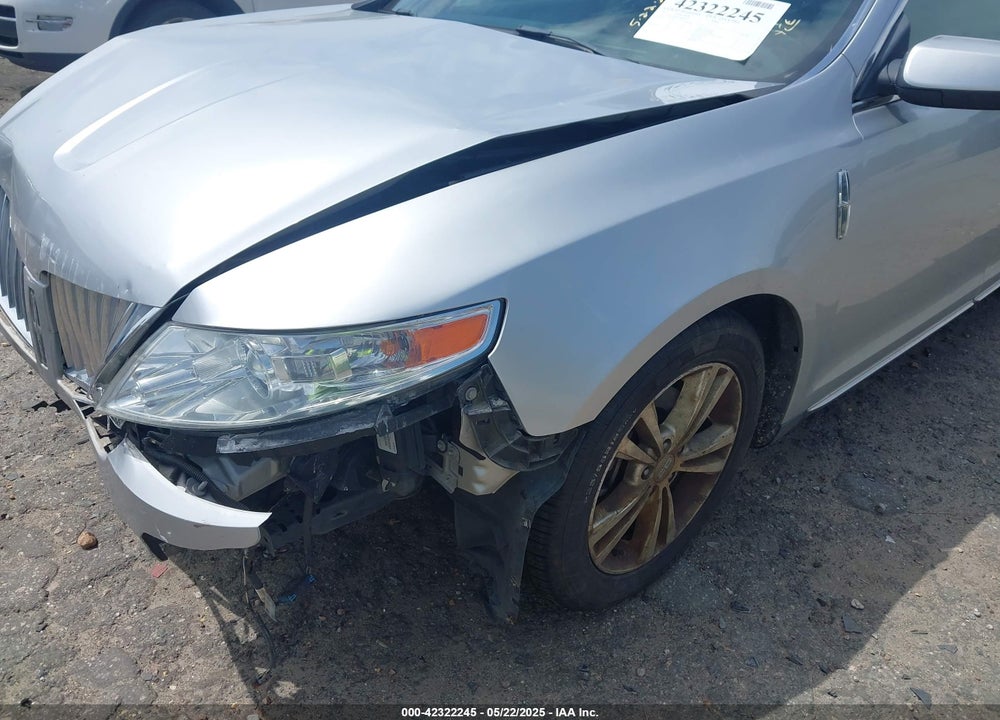2012 LINCOLN MKS VIN: 1LNHL9DR9CG800276