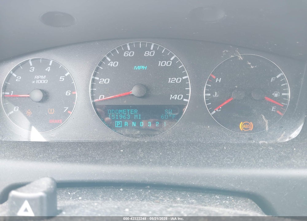 2009 CHEVROLET IMPALA VIN: 2G1WU57M591204470