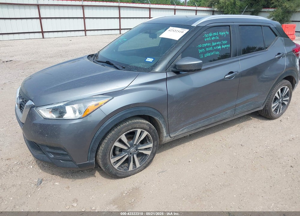 2019 NISSAN KICKS SV VIN: 3N1CP5CU7KL532455