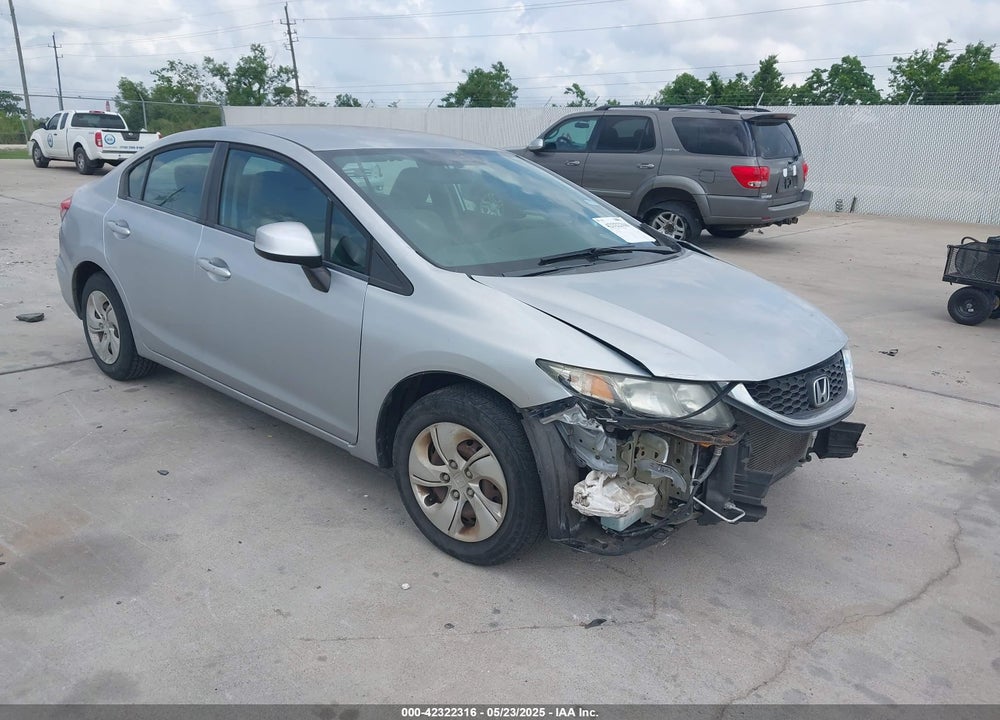 2013 HONDA CIVIC LX VIN: 2HGFB2F56DH525571