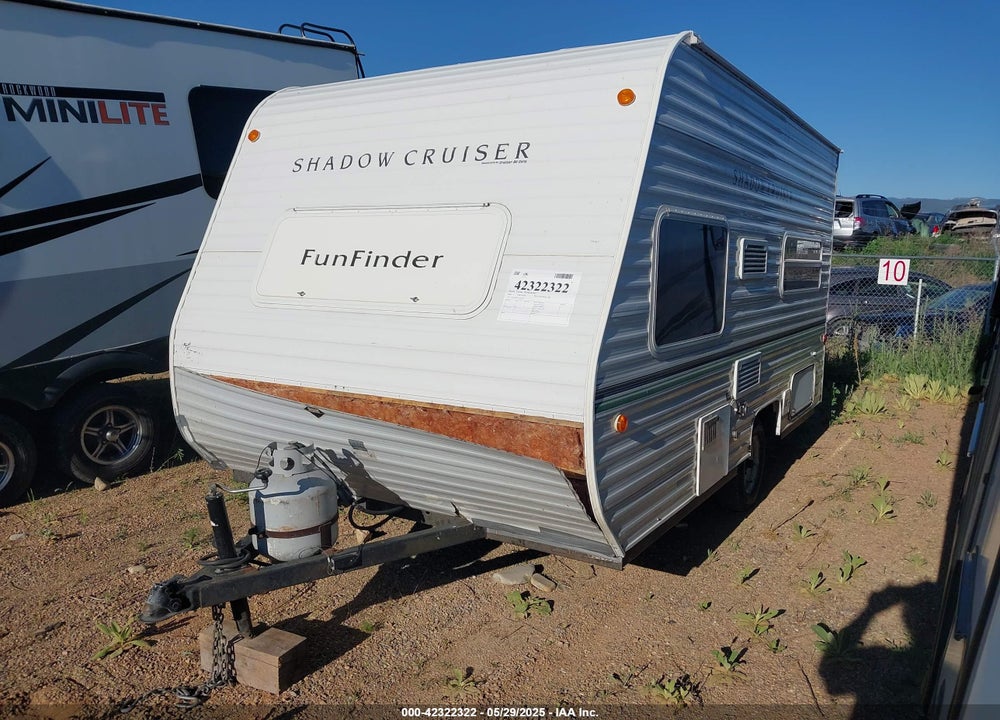 2002 CRUISER FUN FINDER 160 VIN: 1C9ASJ01121736198