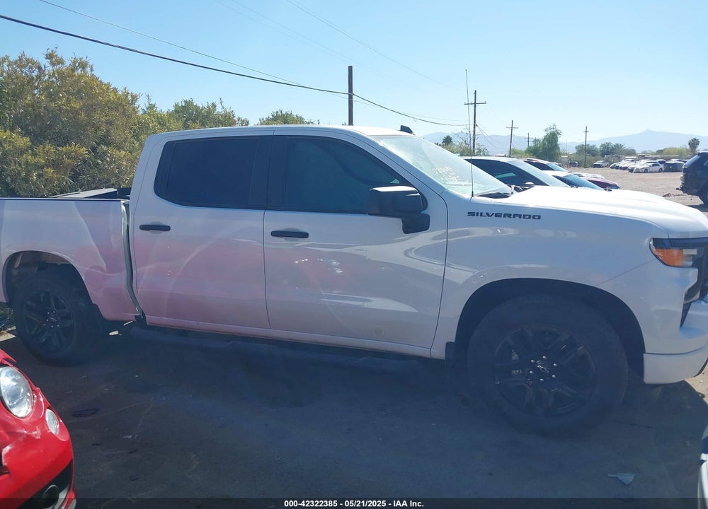 2024 CHEVROLET SILVERADO 1500 2WD SHORT BED CUSTOM VIN: 1GCPABEK5RZ181171