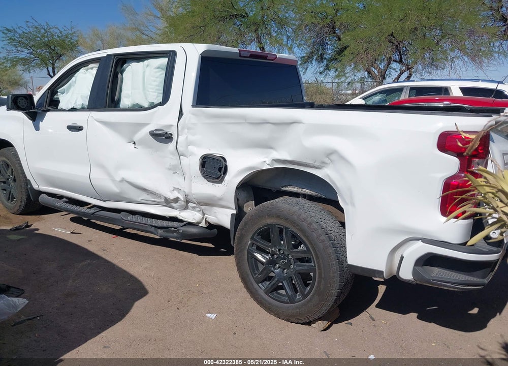 2024 CHEVROLET SILVERADO 1500 2WD SHORT BED CUSTOM VIN: 1GCPABEK5RZ181171