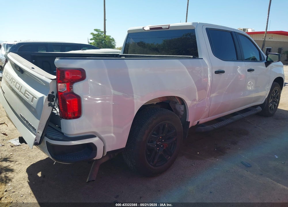 2024 CHEVROLET SILVERADO 1500 2WD SHORT BED CUSTOM VIN: 1GCPABEK5RZ181171