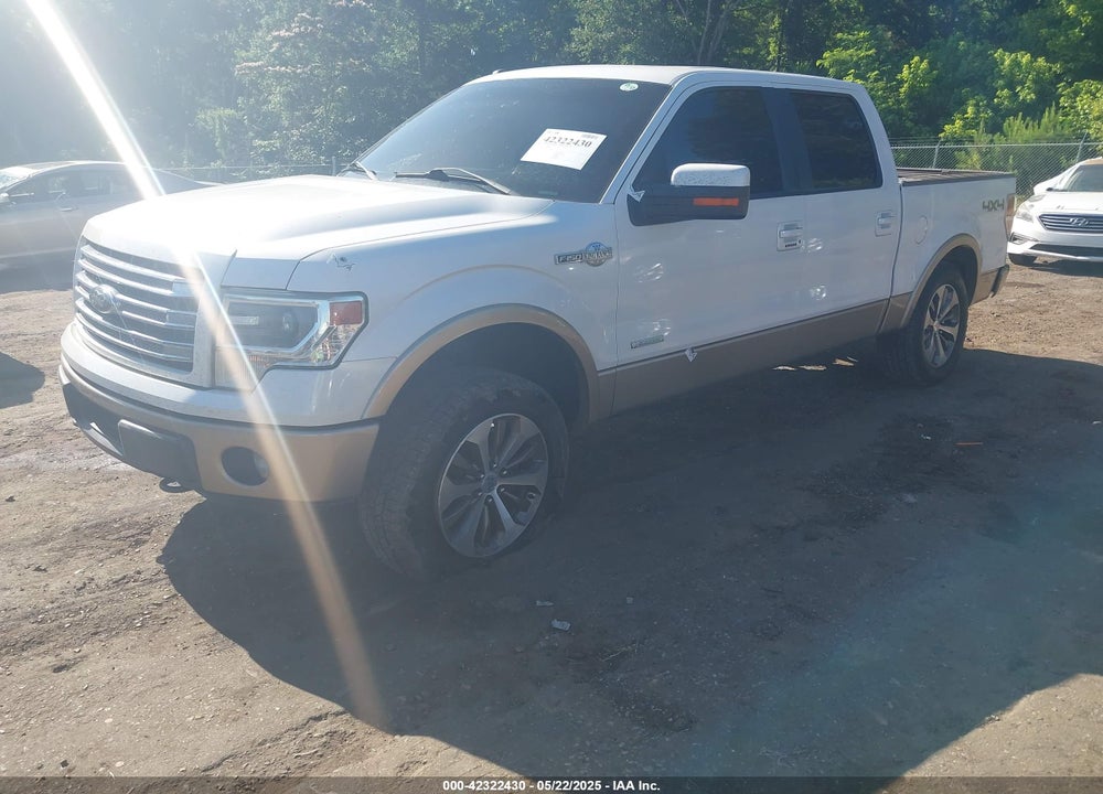 2014 FORD F-150 KING RANCH VIN: 1FTFW1ET3EKD28851