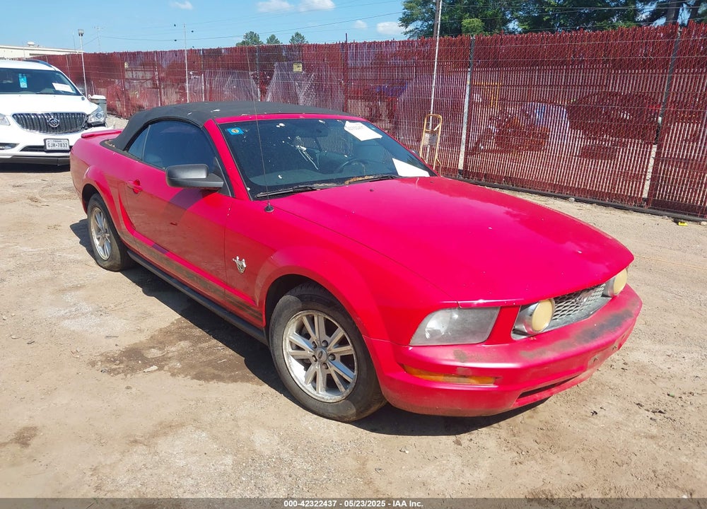 2009 FORD MUSTANG V6 VIN: 1ZVHT84N795112662