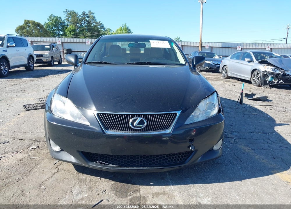 2007 LEXUS IS VIN: JTHBK262172054587