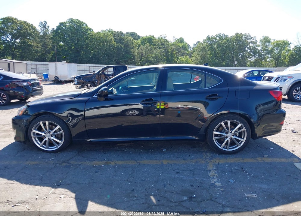 2007 LEXUS IS VIN: JTHBK262172054587