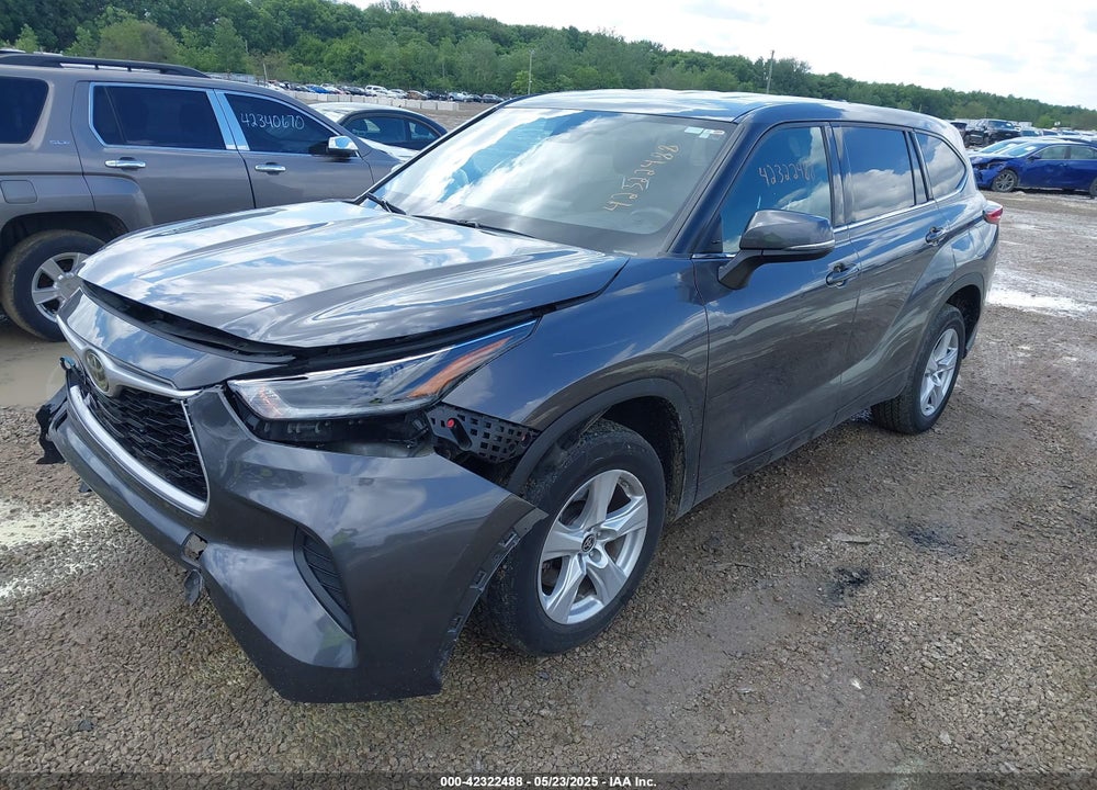 2021 TOYOTA HIGHLANDER L VIN: 5TDCZRAH6MS538197