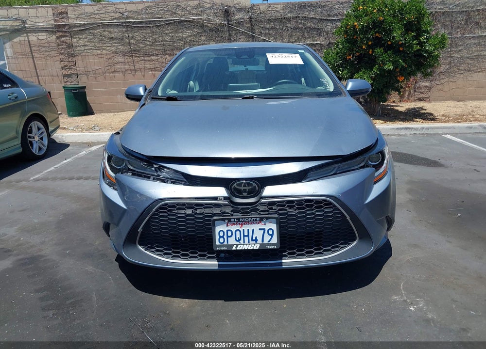 2020 TOYOTA COROLLA VIN: 5YFFPRAE4LP107857